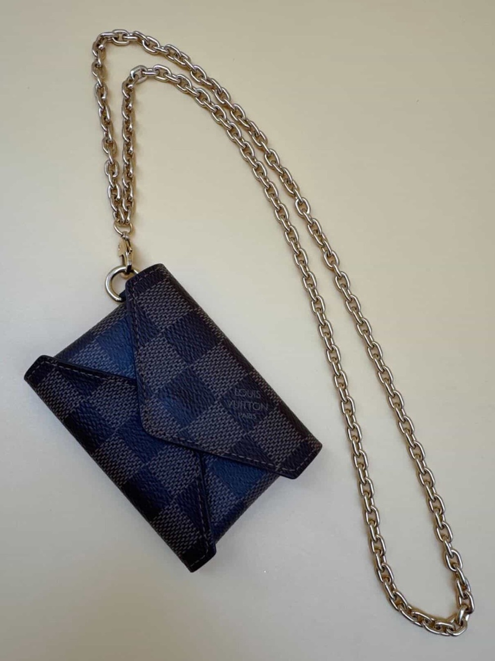 Louis Vuitton Dark Brown Damier Canvas Mini Envelope Crossbody
